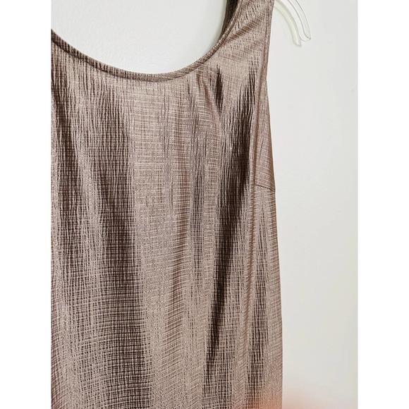 Vintage 1980s Pleated‎ Pewter Dress and Jacket Set - Picture 9 of 11